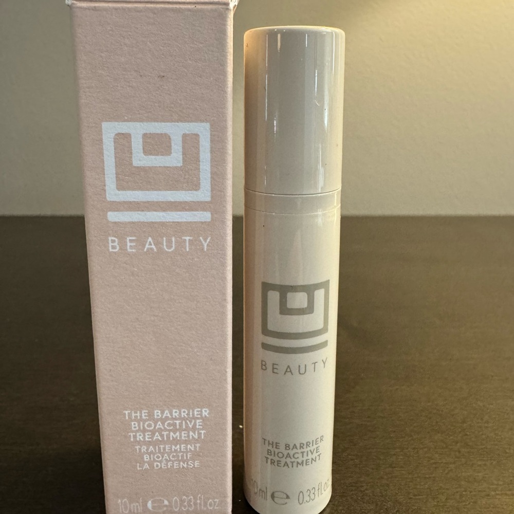 U Beauty The Barrier Bioactive Treatment Travel Size 10 ml .33 oz NIB